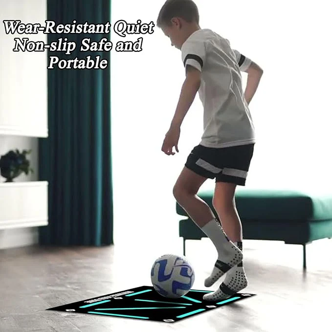 Non-Slip Football Training Control Mat for Skill Development (90cm) - Image 5