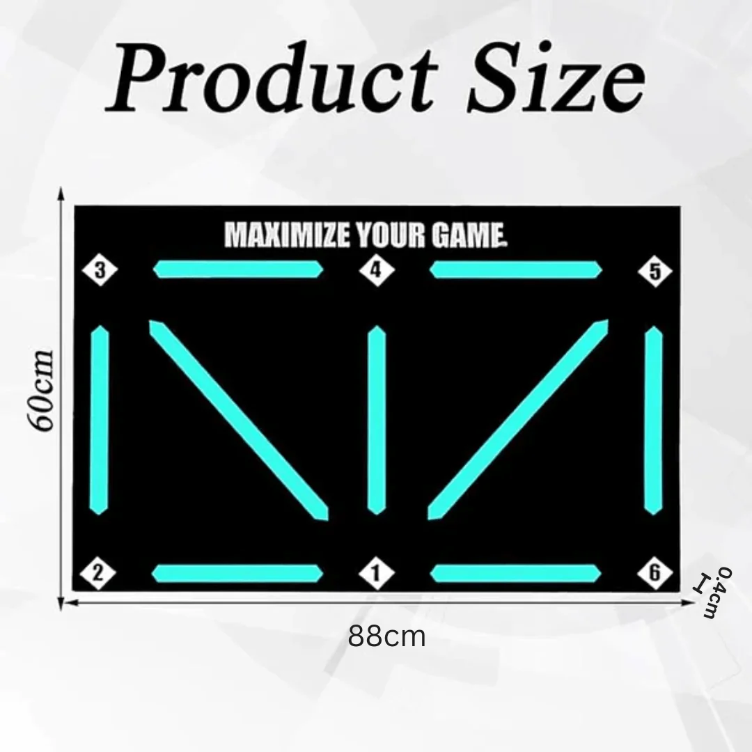 Non-Slip Football Training Control Mat for Skill Development (90cm) - Image 7