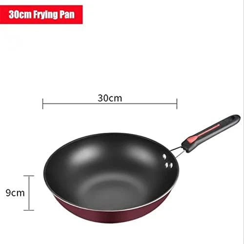Non Stick Aluminum Cookware Set with Glass Lid (Set of 3) - Image 11