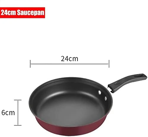 Non Stick Aluminum Cookware Set with Glass Lid (Set of 3) - Image 12