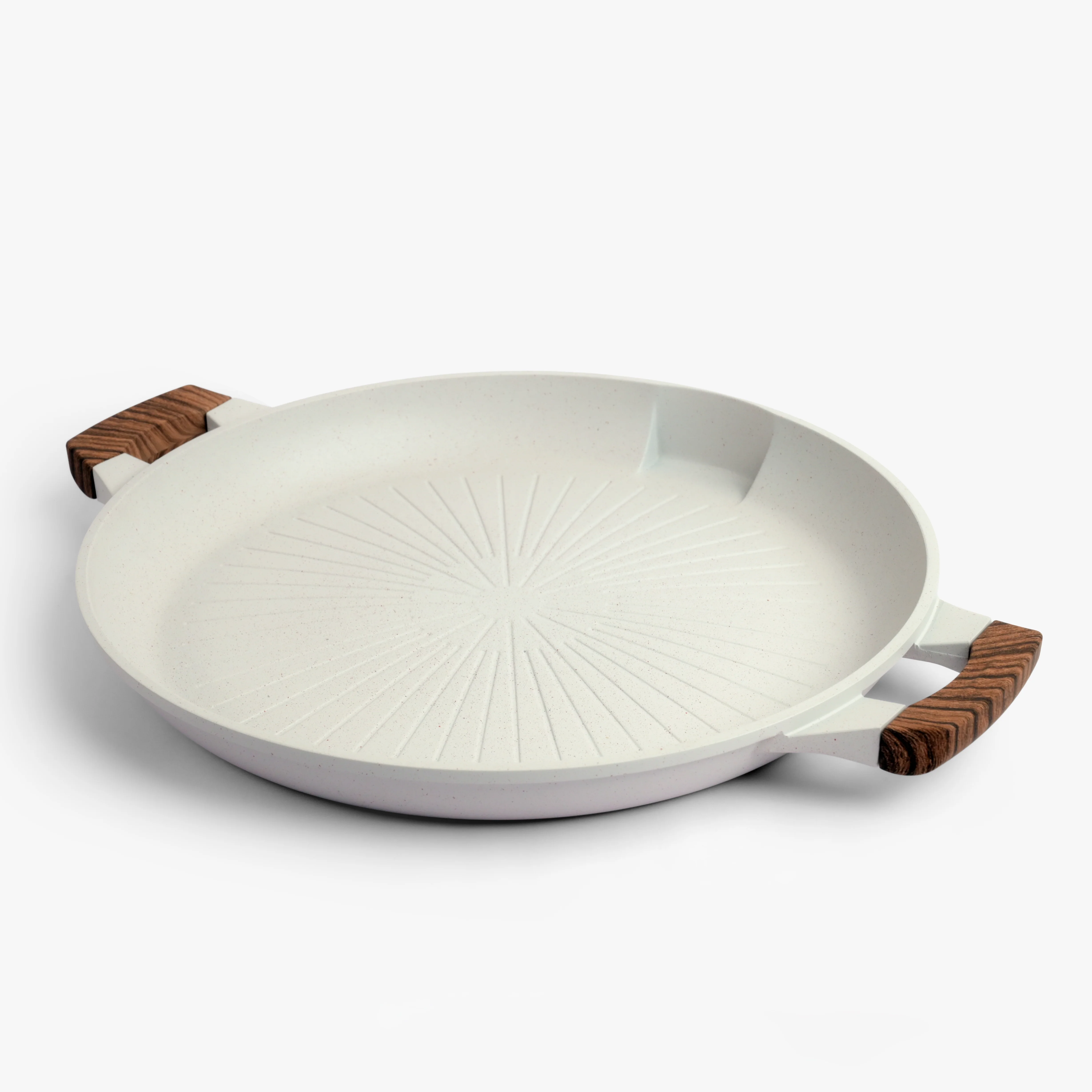Non-Stick Aluminum Medical Stone Grill Pan(33cm) - Image 3