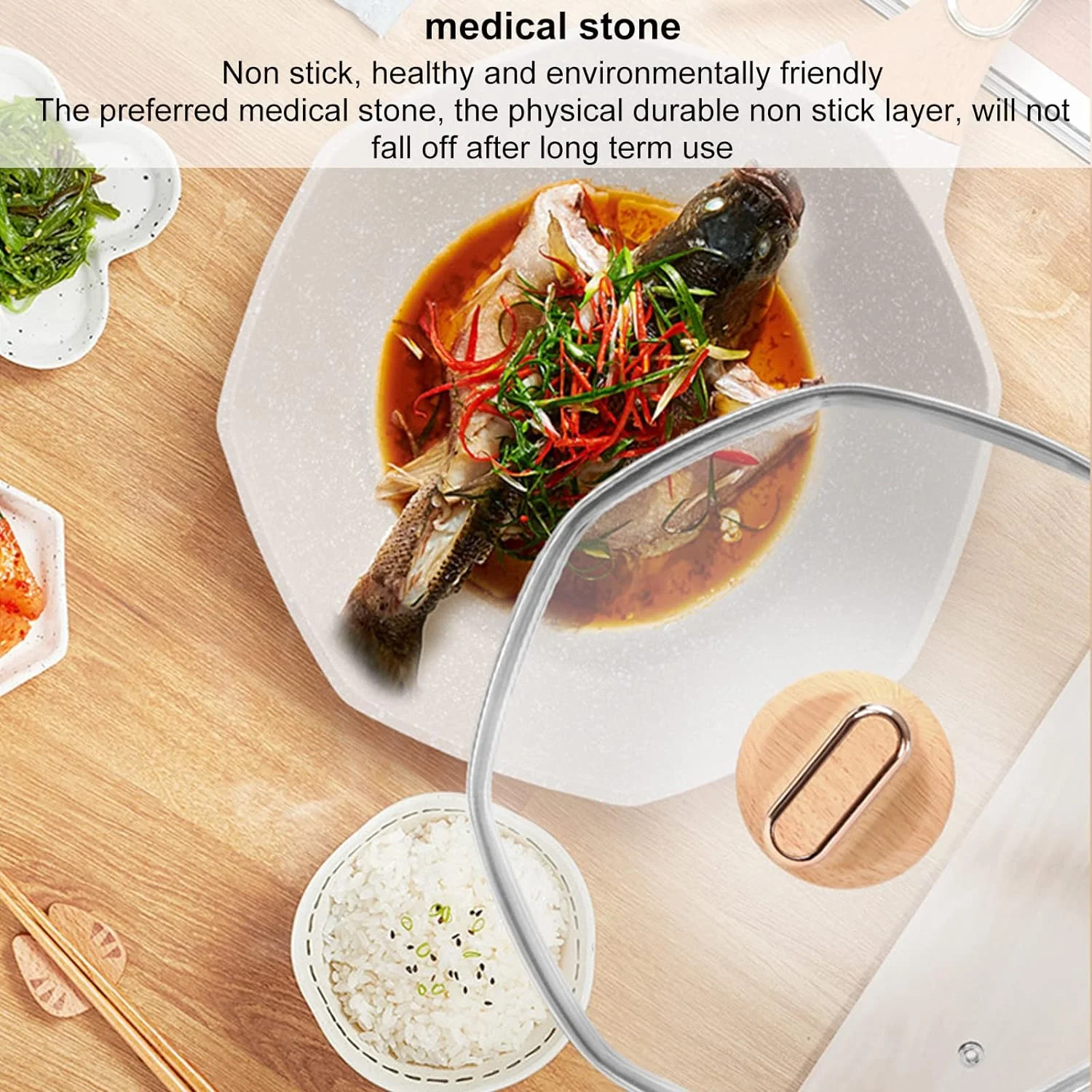 Non-Stick Octagonal Frying Pan - Image 10