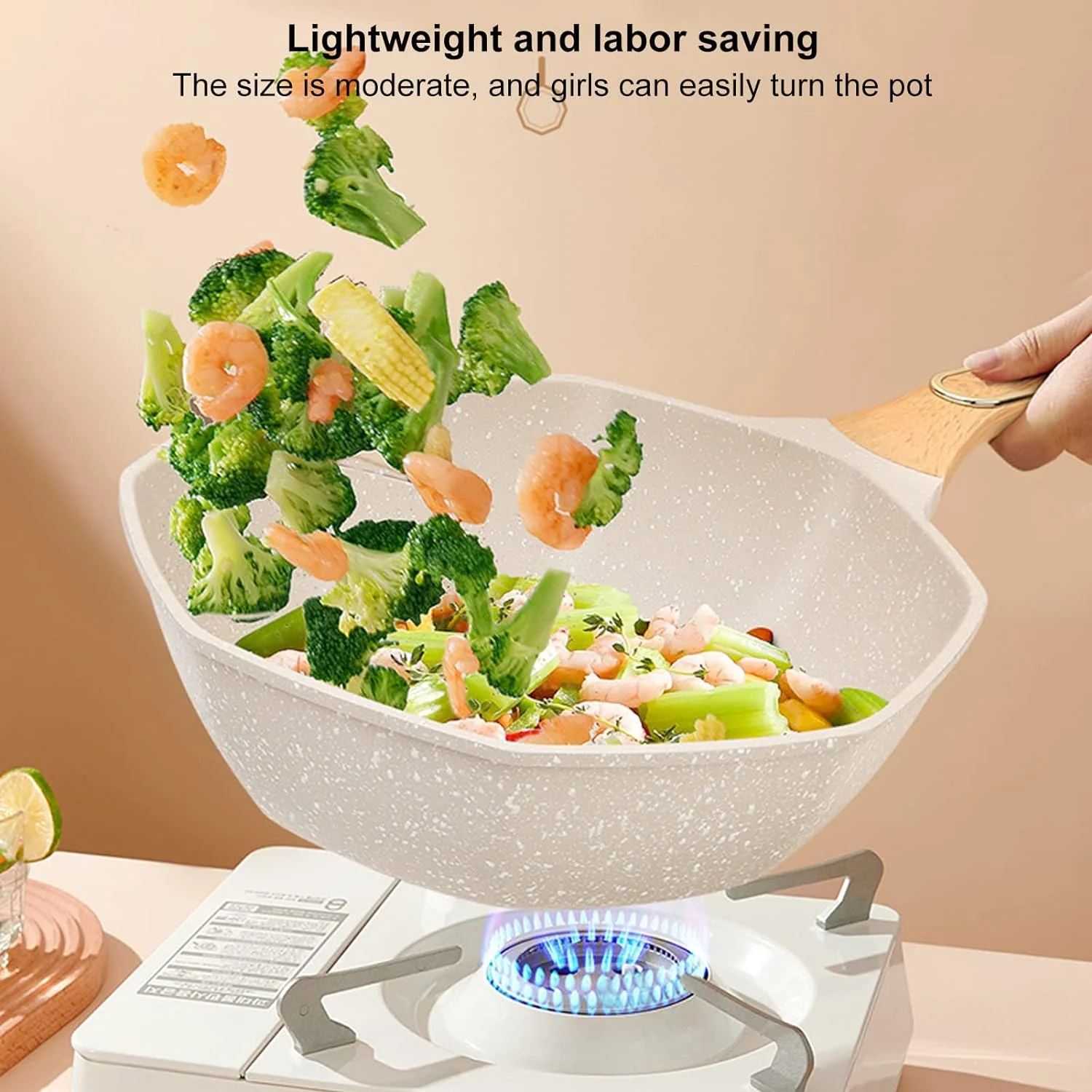 Non-Stick Octagonal Frying Pan - Image 11