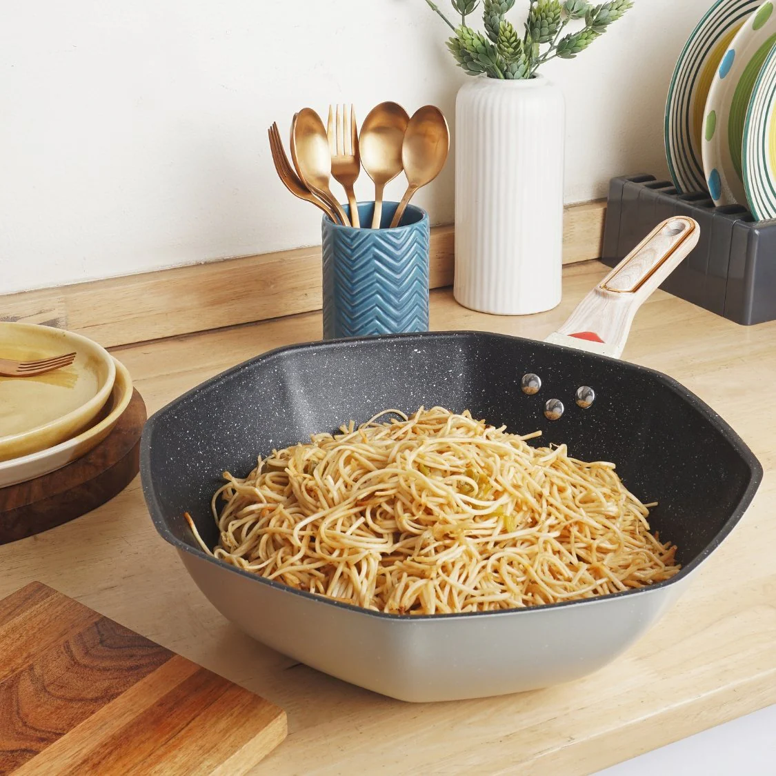 Non-Stick Octagonal Frying Pan - Image 6