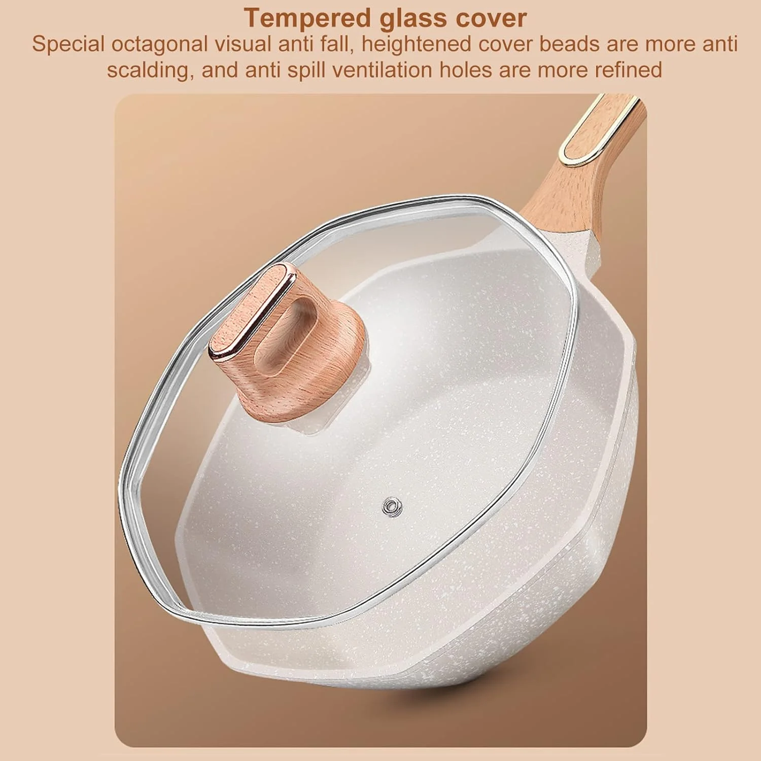 Non-Stick Octagonal Frying Pan - Image 9