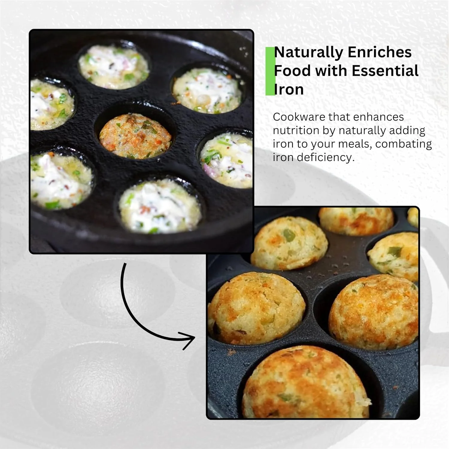 Multifunctional Aluminium Non-Stick Pan - Image 4