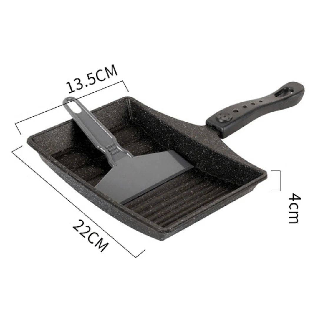 Non-Stick Portable Curved Pan - Image 7