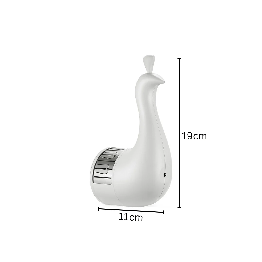 Peacock Beam Artistic Rechargeable Night Glow Lamp(1200mAh) - Image 7