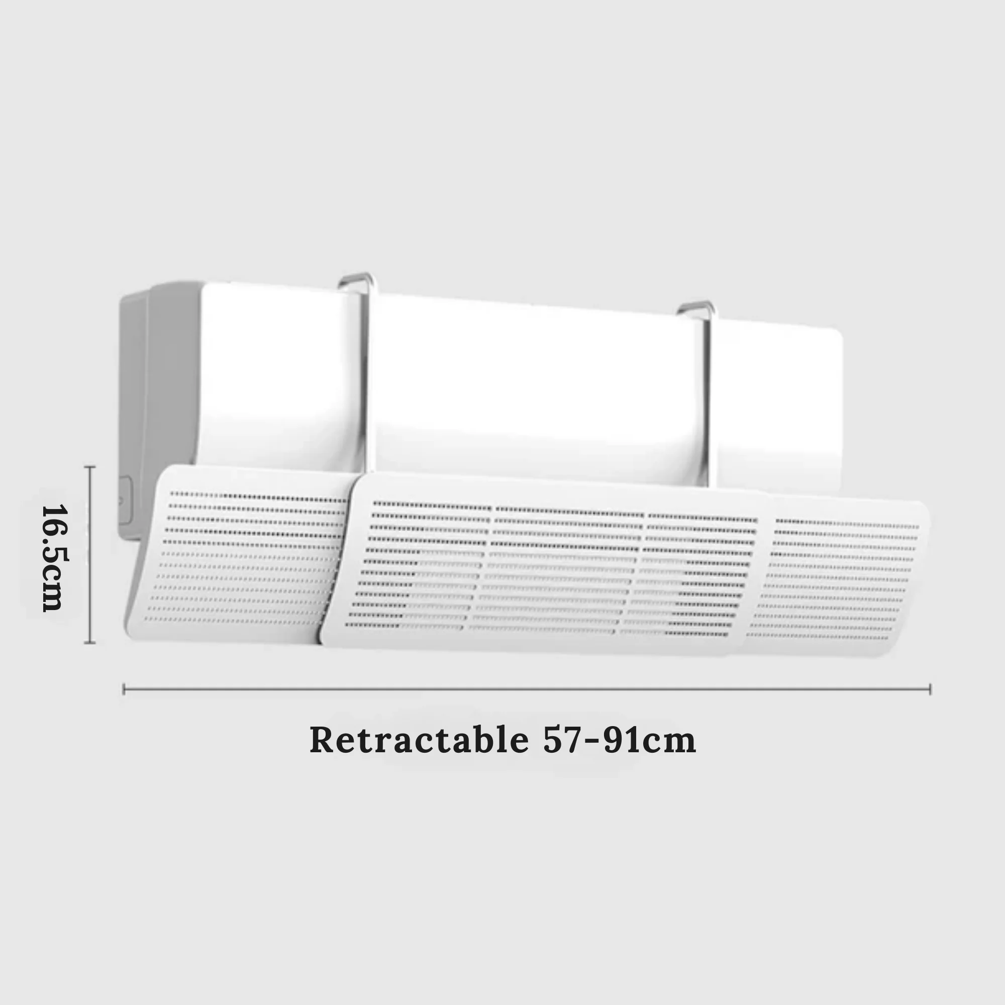 Plastic Adjustable Airflow Deflector for Wall-Mounted Air Conditioners - Image 7