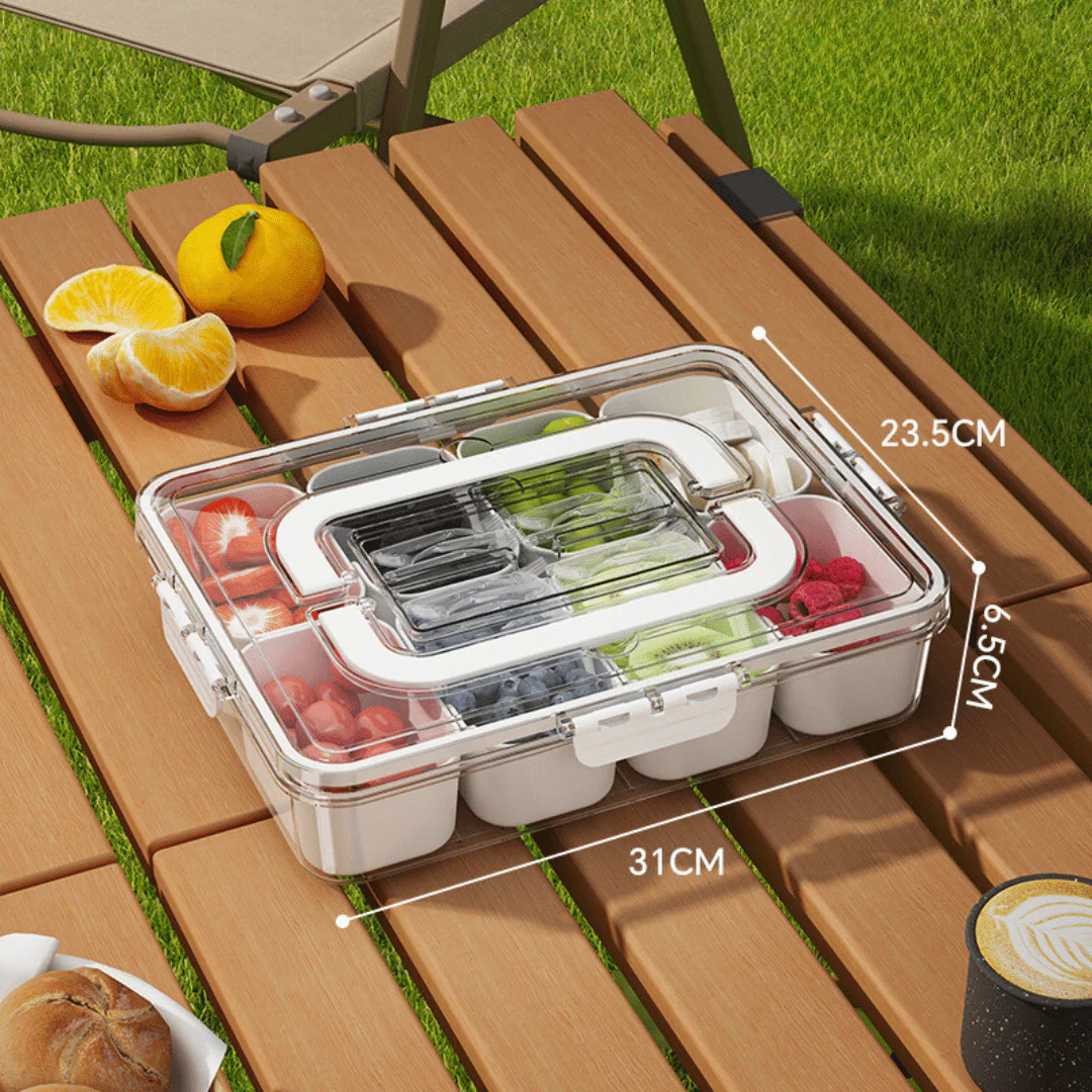 Portable Grid Food Storage Box - Image 10