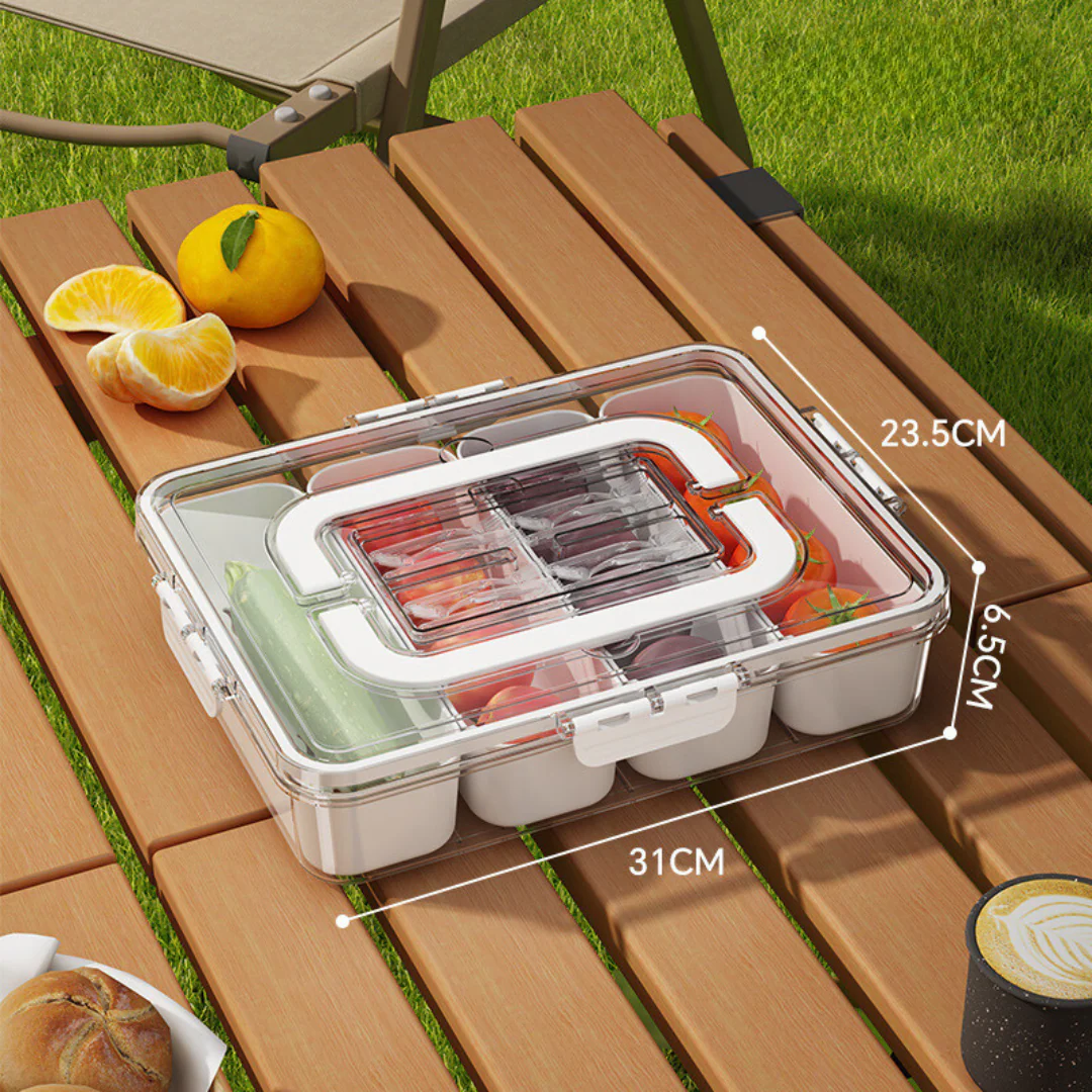 Portable Grid Food Storage Box - Image 11
