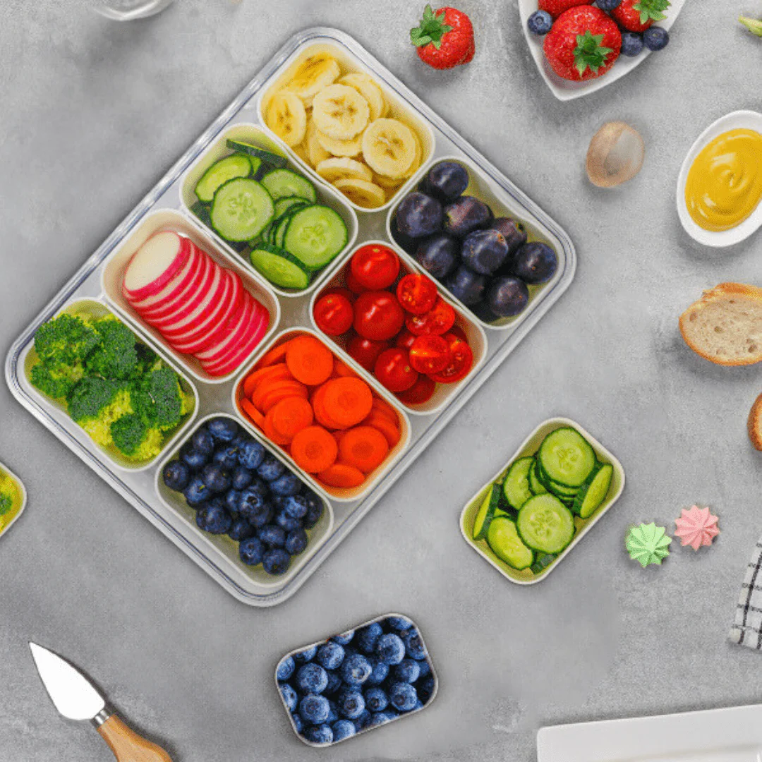 Portable Grid Food Storage Box - Image 4