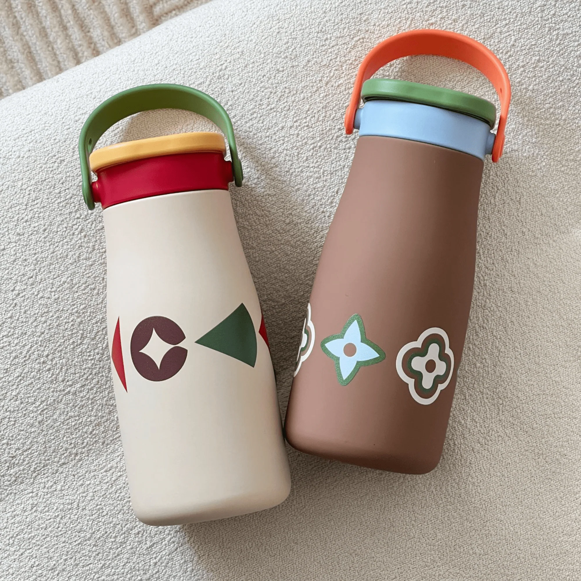 Portable Leakproof Stainless Steel Thermos Cup with Handle(600ml) - Image 4