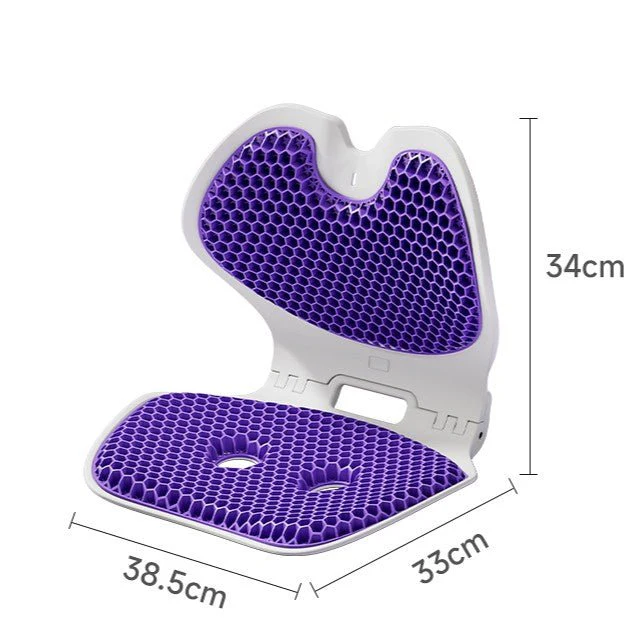 PosturePro Lumbar and Back Support Folding Seat Cushion (38.5 cm) - Image 9