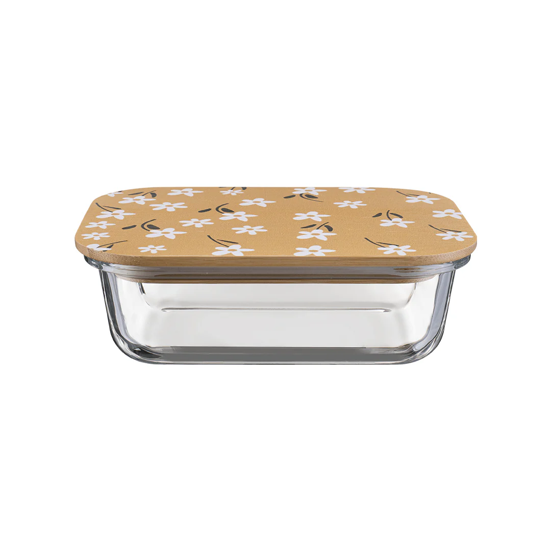 Premium Airtight Borosilicate Glass Food Container with Bamboo Lid - Image 6