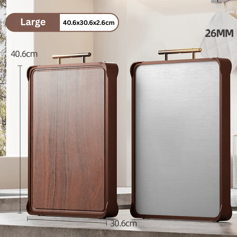 Premium Double Sided Chopping Board (40 cm) - Image 9
