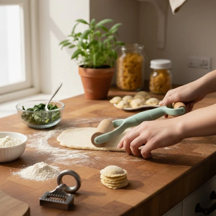 Premium Ergonomic Double - Sided Wooden Rolling Tool - Image 2