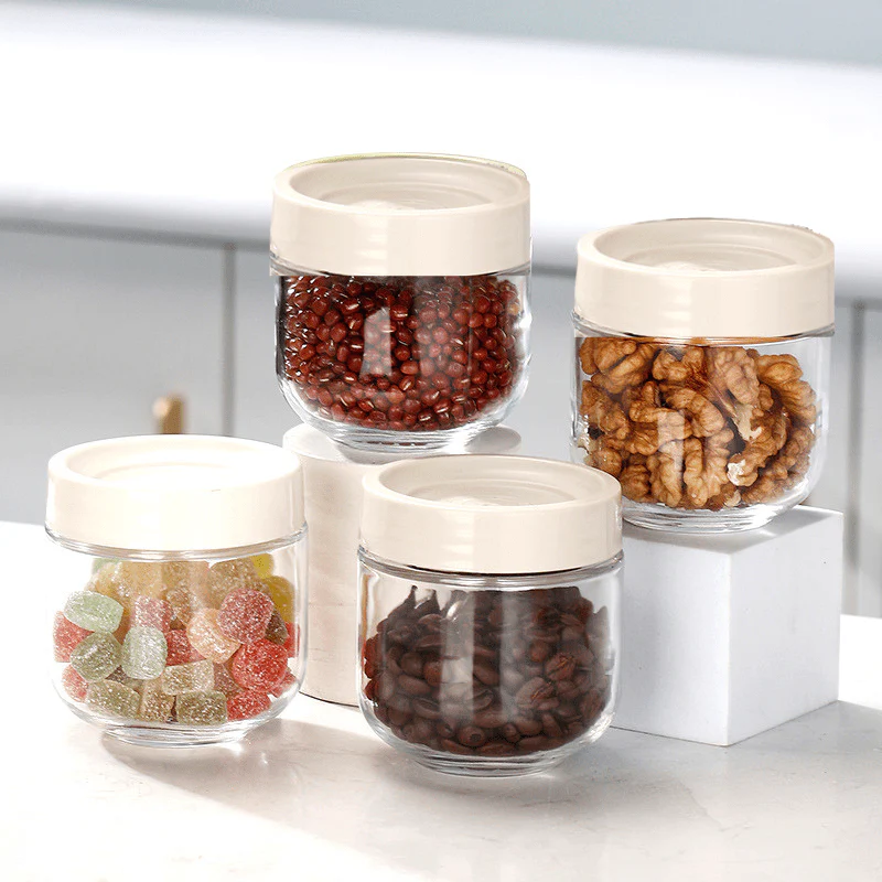 Premium Glass Airtight Food Storage Jar(300ML) - Image 3