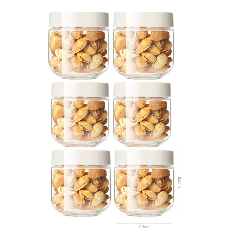 Premium Glass Airtight Food Storage Jar(300ML) - Image 8