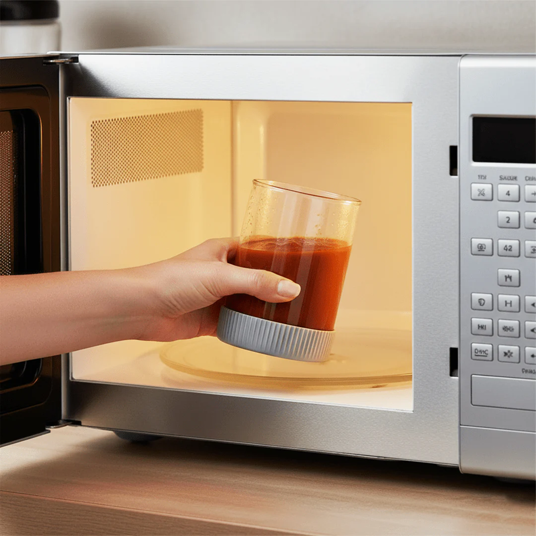 Premium Microwave Safe Borosilicate Glass Canister with Vacuum Lid - Image 10