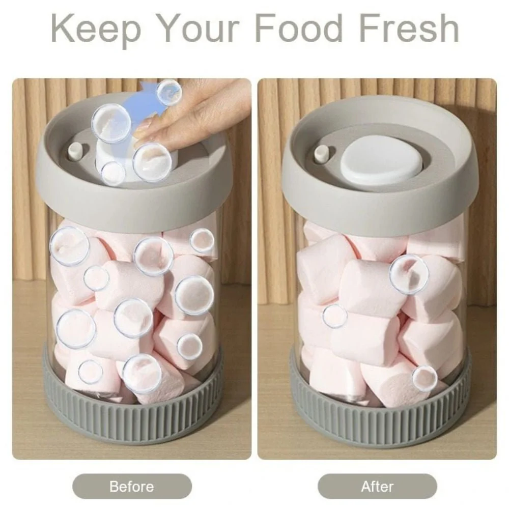 Premium Microwave Safe Borosilicate Glass Canister with Vacuum Lid - Image 6