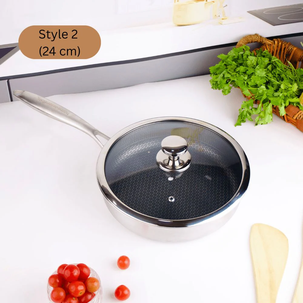 Premium Non-Stick Honeycomb Pan - Image 2