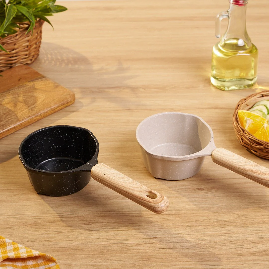 Premium Saucepan With Anti-Scald Wooden Handle - Image 3