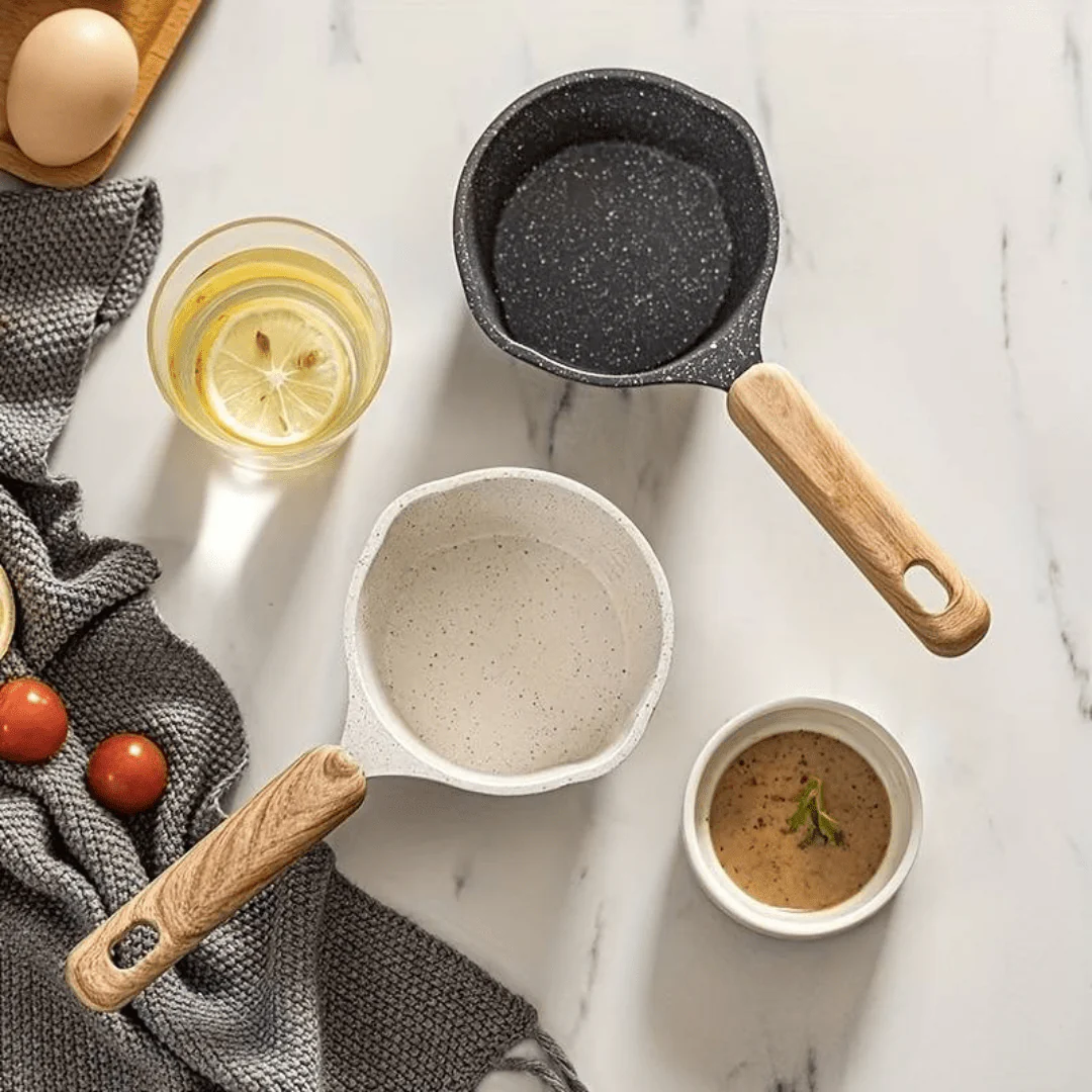 Premium Saucepan With Anti-Scald Wooden Handle - Image 6