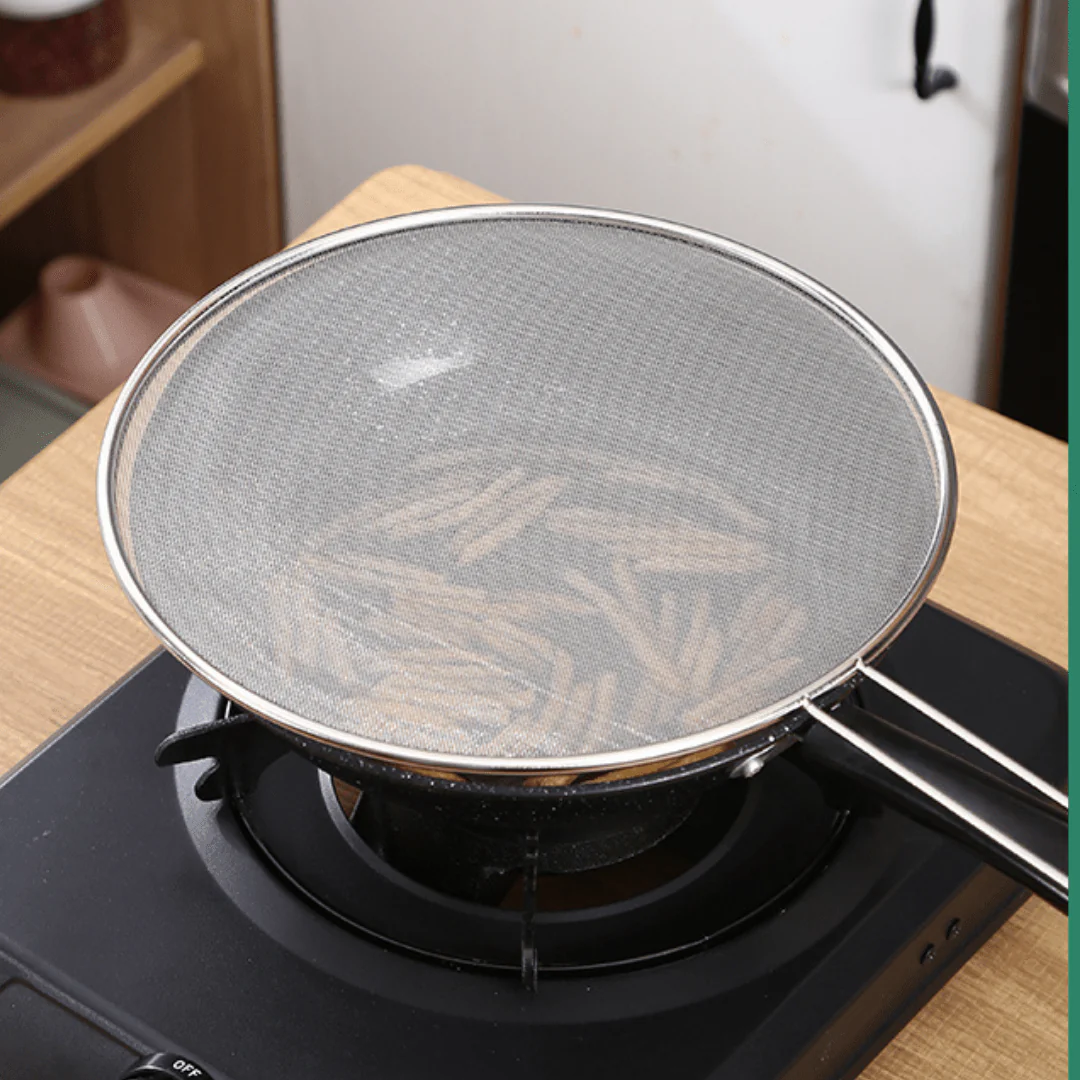 Premium Stainless Steel Oil Splash Guard - Image 2