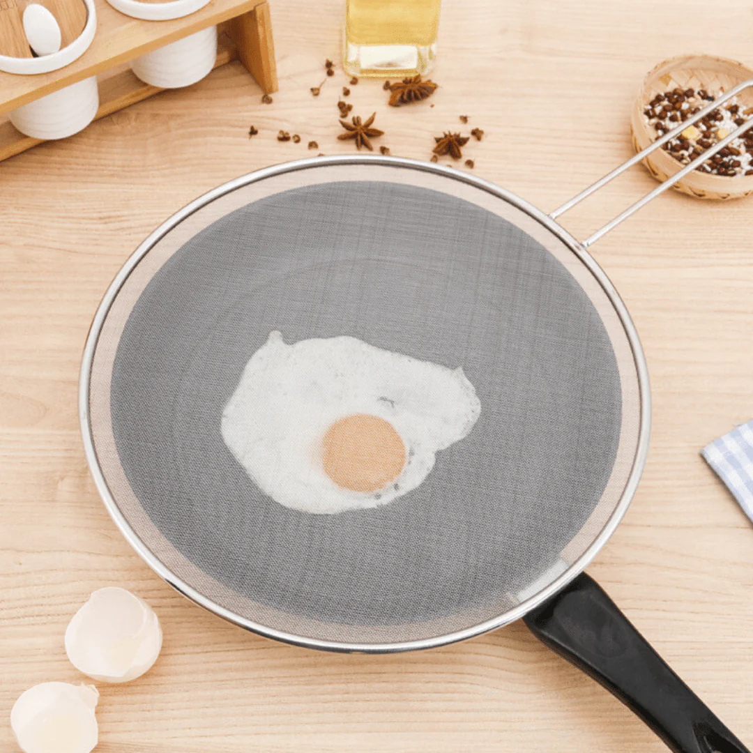 Premium Stainless Steel Oil Splash Guard - Image 4