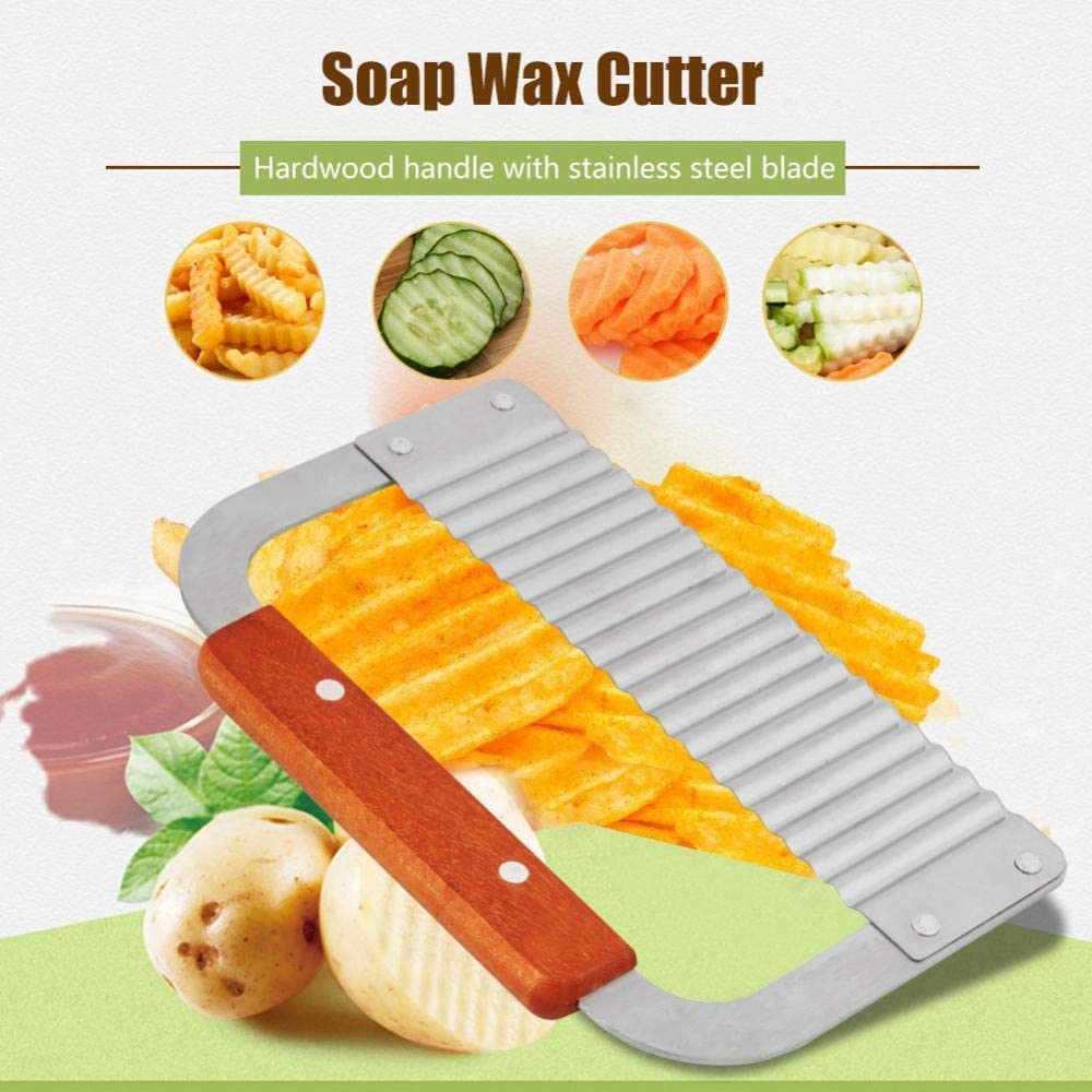 Premium Stainless Steel Vegetable Crinkle Slicer - Image 6