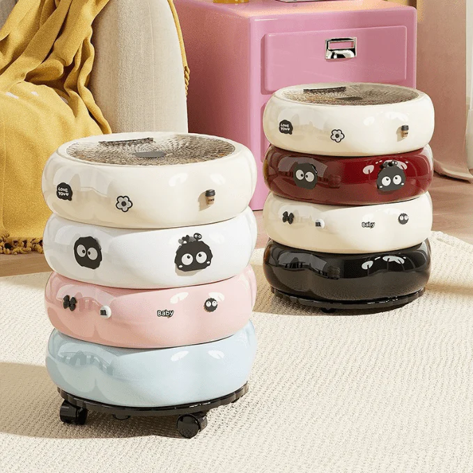 Premium Trash Can with Lid and Wheel (35cm) - Image 4