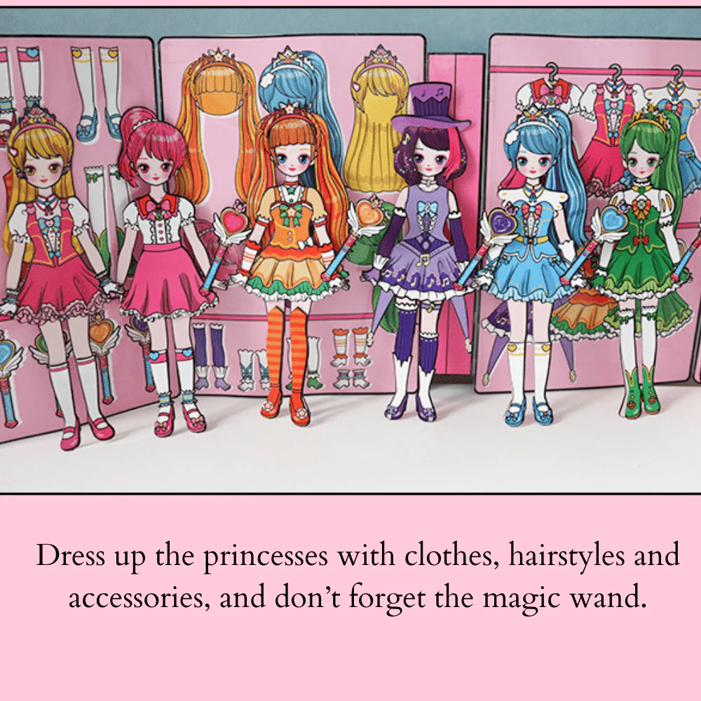 Princess Girl DIY Quiet Book - Image 3