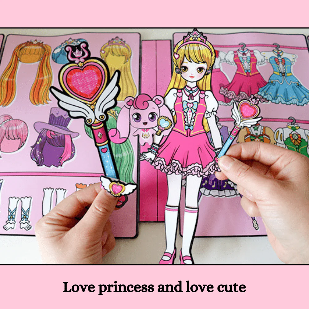 Princess Girl DIY Quiet Book - Image 8