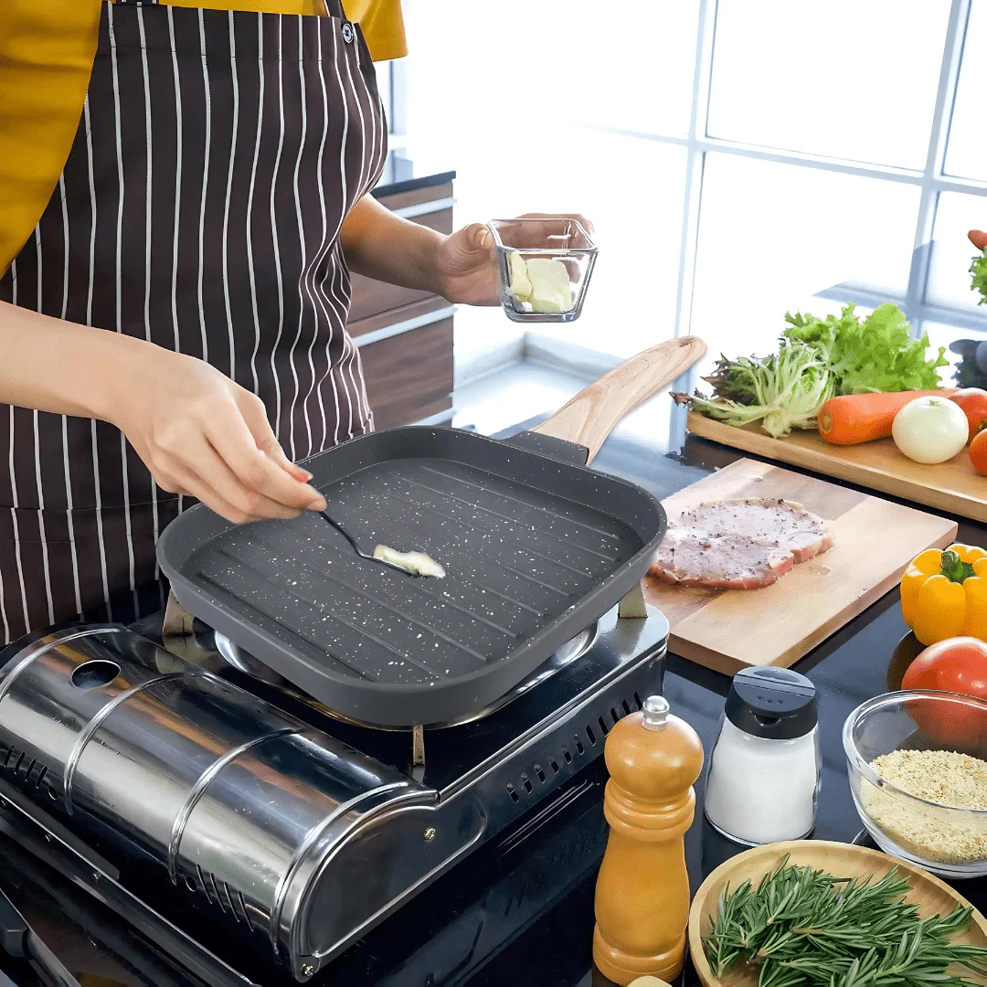 Pro Grill Non-Stick Square Pan - Image 5
