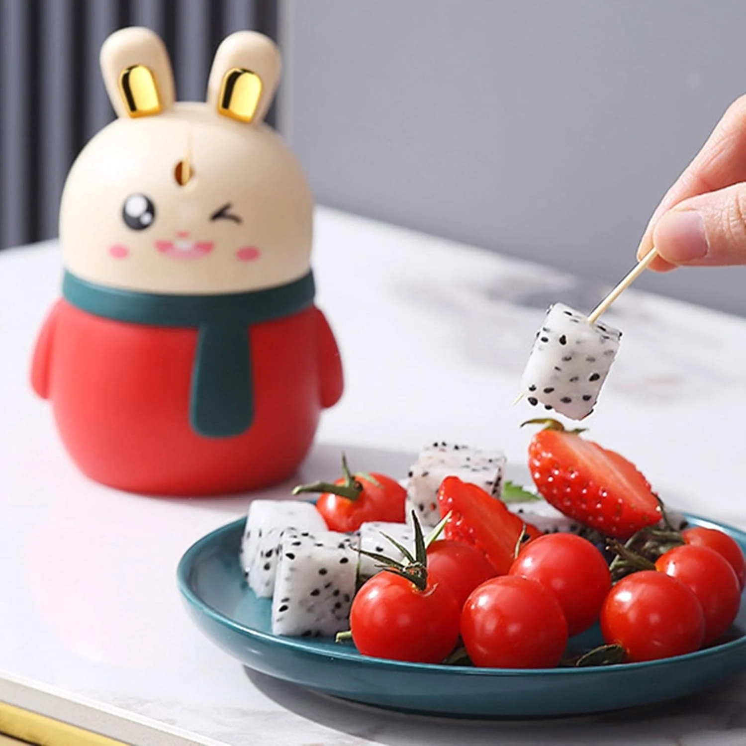 Rabbit Press Type Automatic Pop-up Tooth-Picker - Image 4