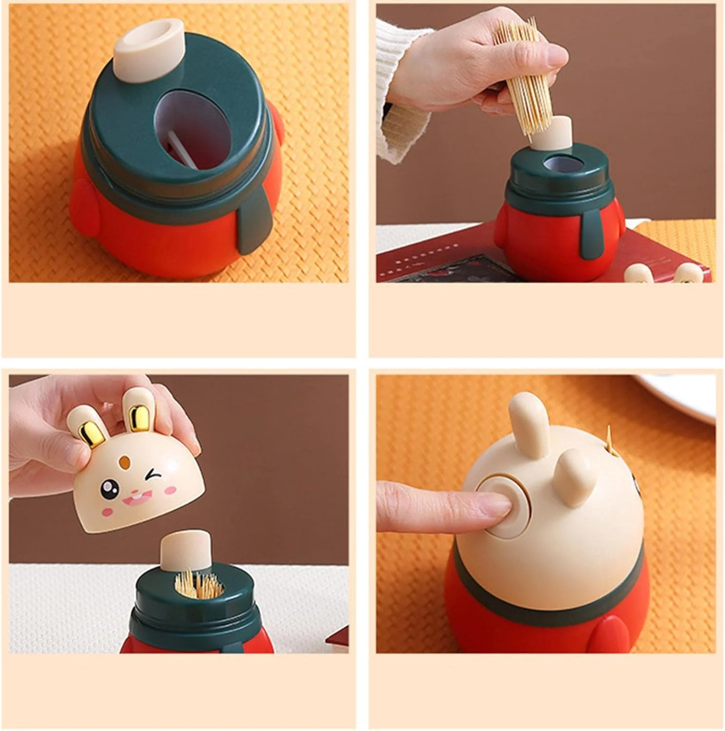 Rabbit Press Type Automatic Pop-up Tooth-Picker - Image 5
