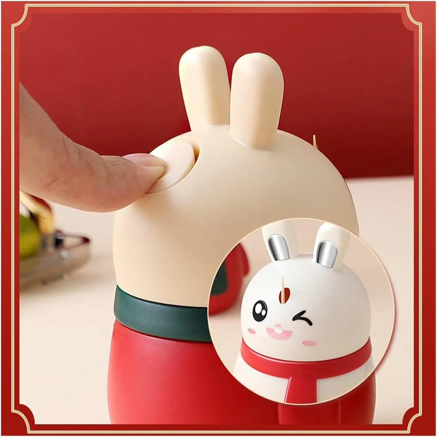 Rabbit Press Type Automatic Pop-up Tooth-Picker - Image 8