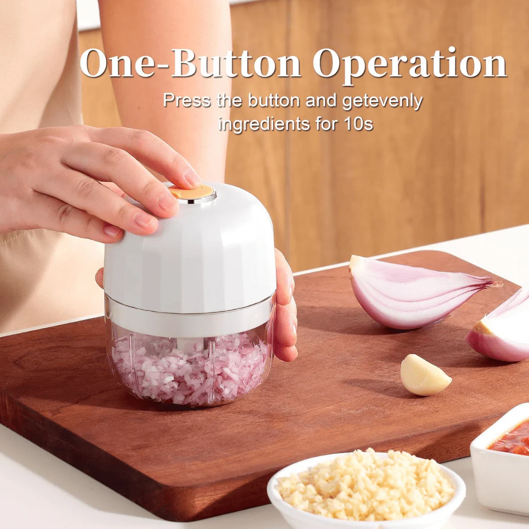 Rechargeable Portable Vegetable Grinder - Image 3