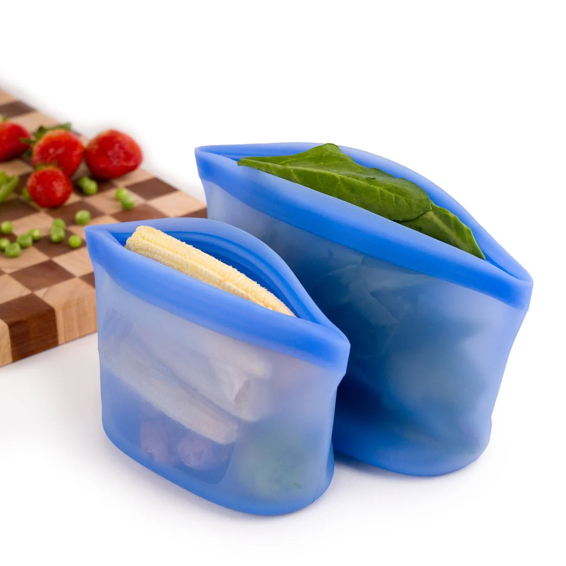 Reusable Silicone Food Storage Bags with Leakproof Airtight Seal - Image 2