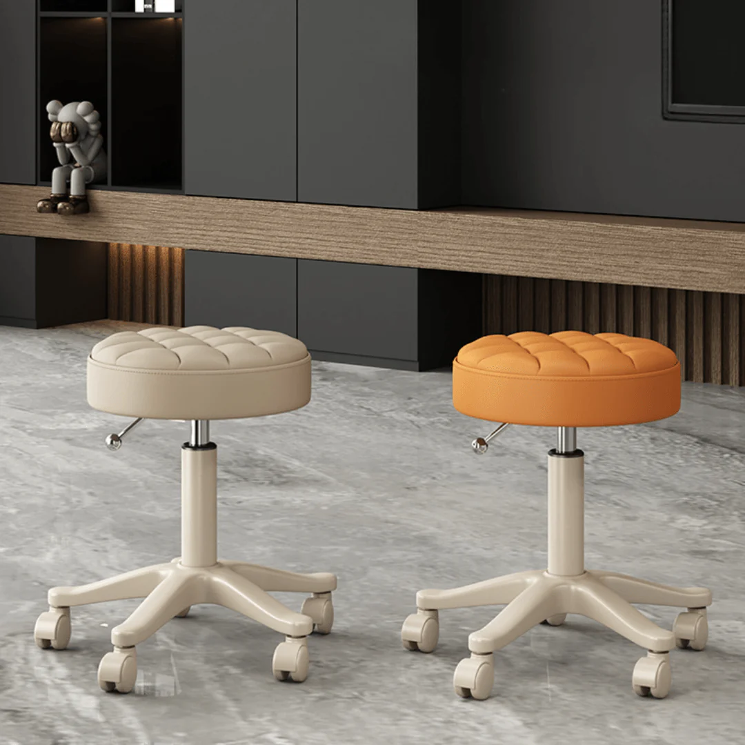 Rolling 360° Adjustable Stool with Wheels - Image 4