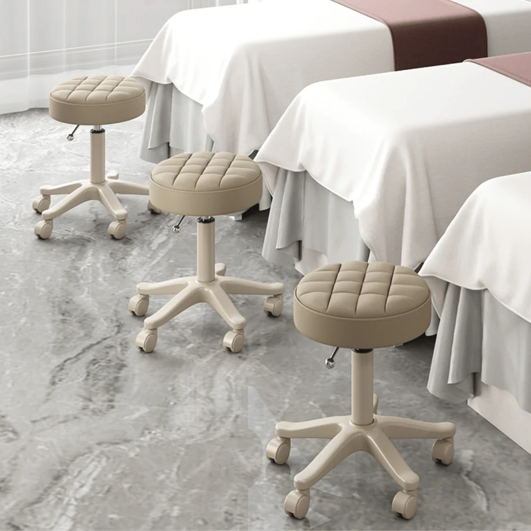 Rolling 360° Adjustable Stool with Wheels - Image 5