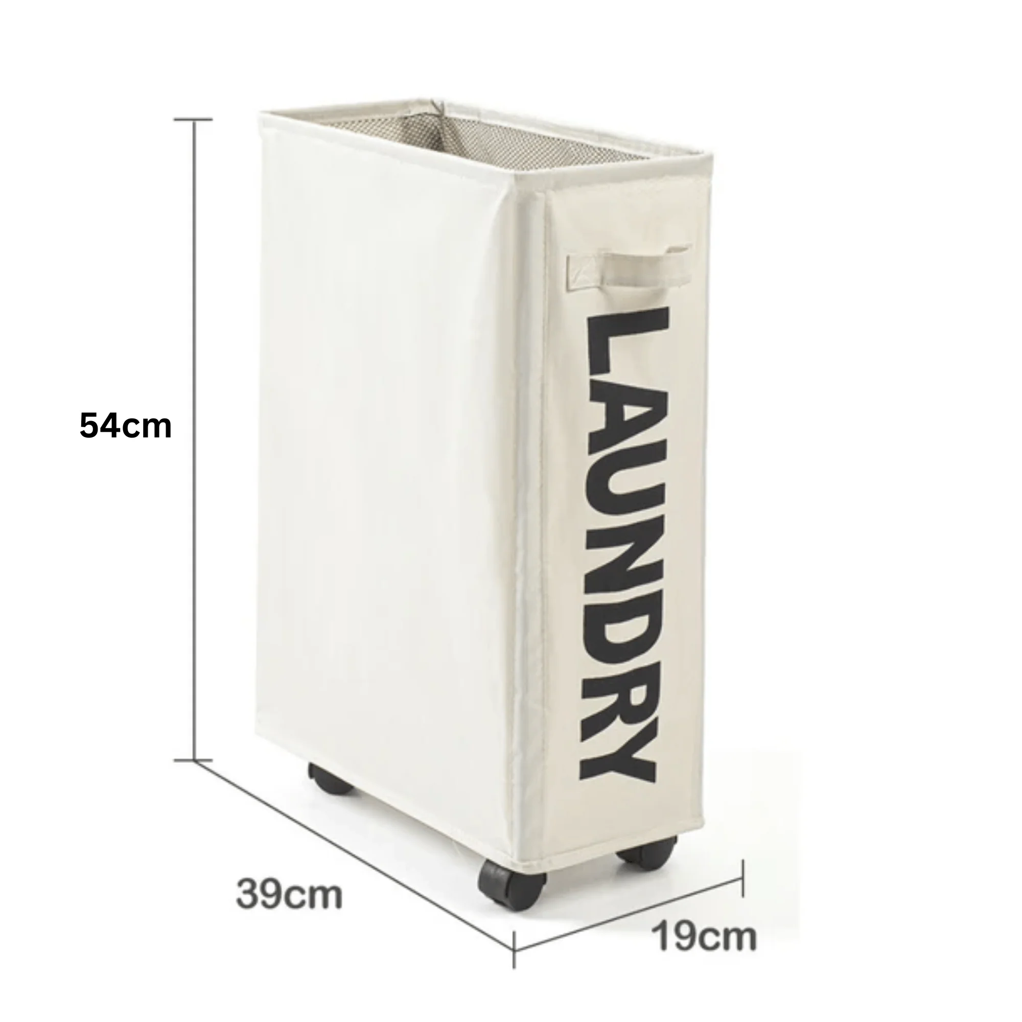 Rolling Laundry Basket with Wheels - Image 7