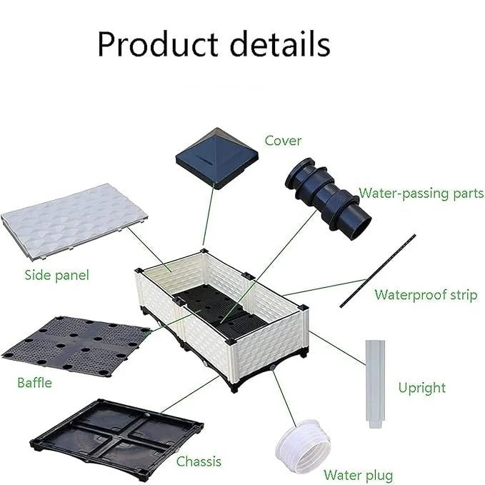 Rooftop Modular Outdoor Garden Bed - Image 7