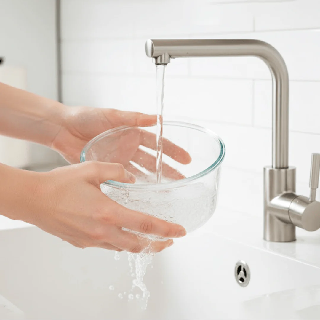 Round Vacuum Glass Storage Container with Date Tracker Lid(850ml) - Image 8