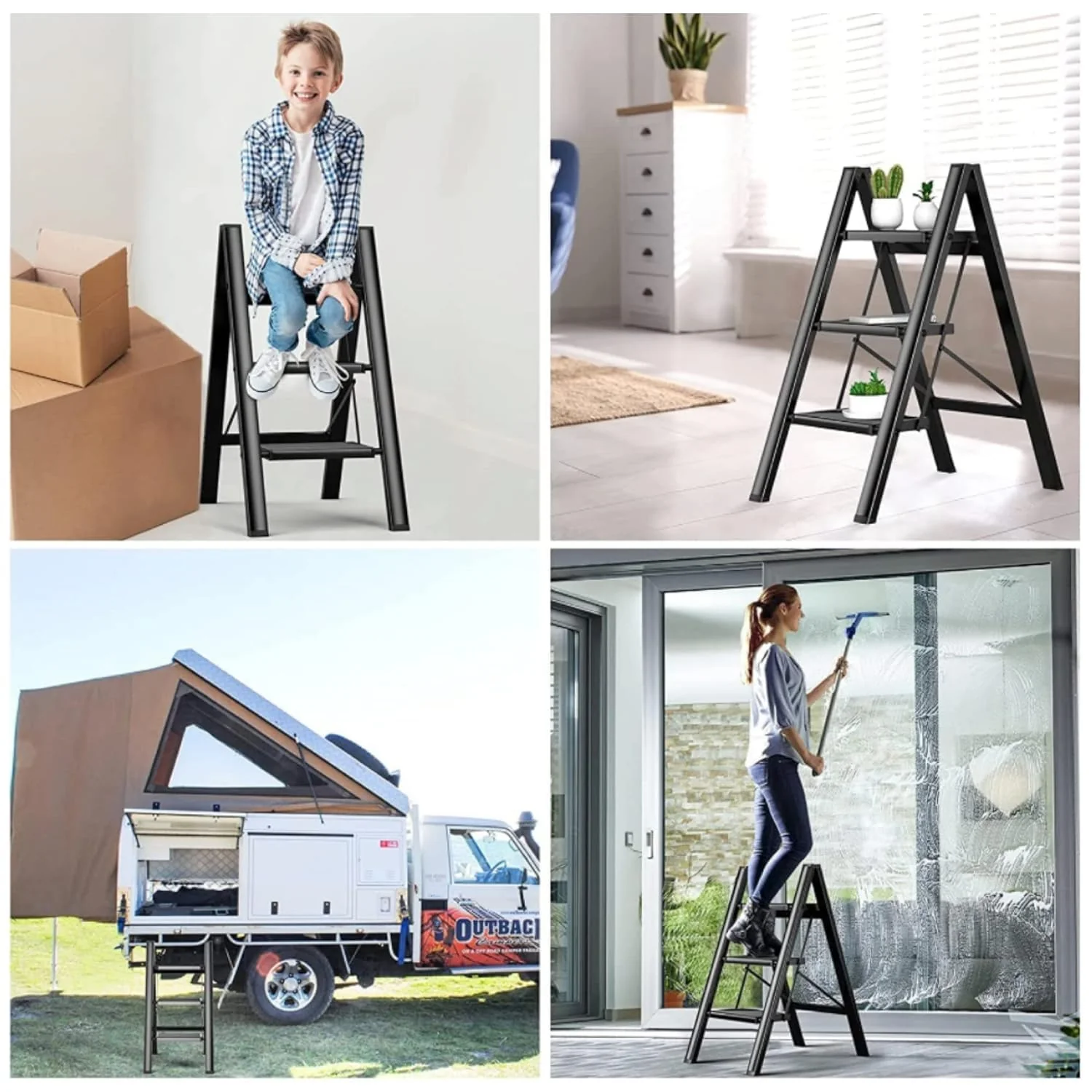Safe Step Lightweight Folding Ladder - Image 6