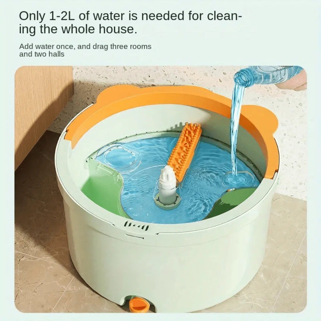Self-Cleaning Mop & Bucket System with Water Separation (133cm) - Image 6