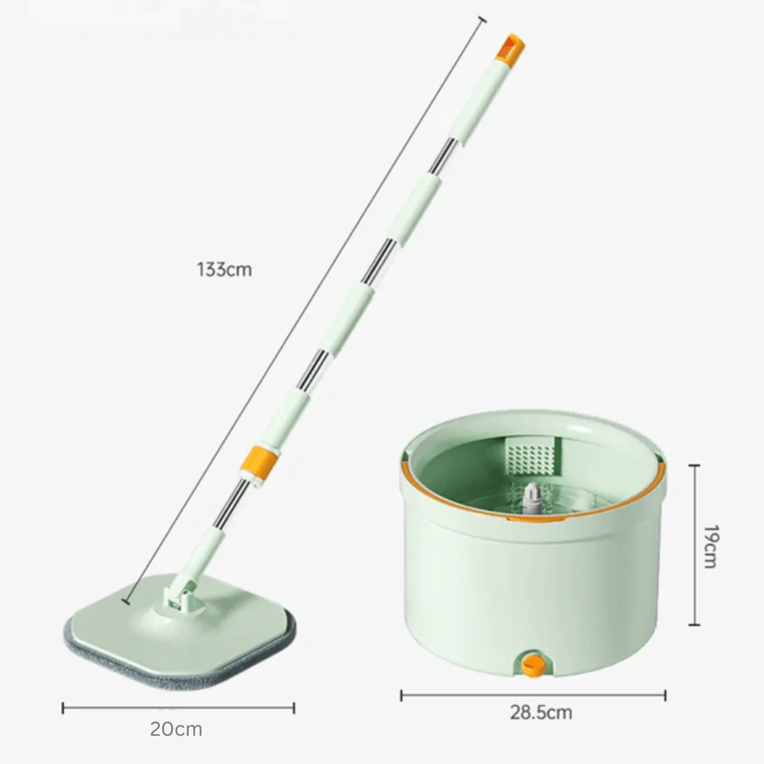 Self-Cleaning Mop & Bucket System with Water Separation (133cm) - Image 7