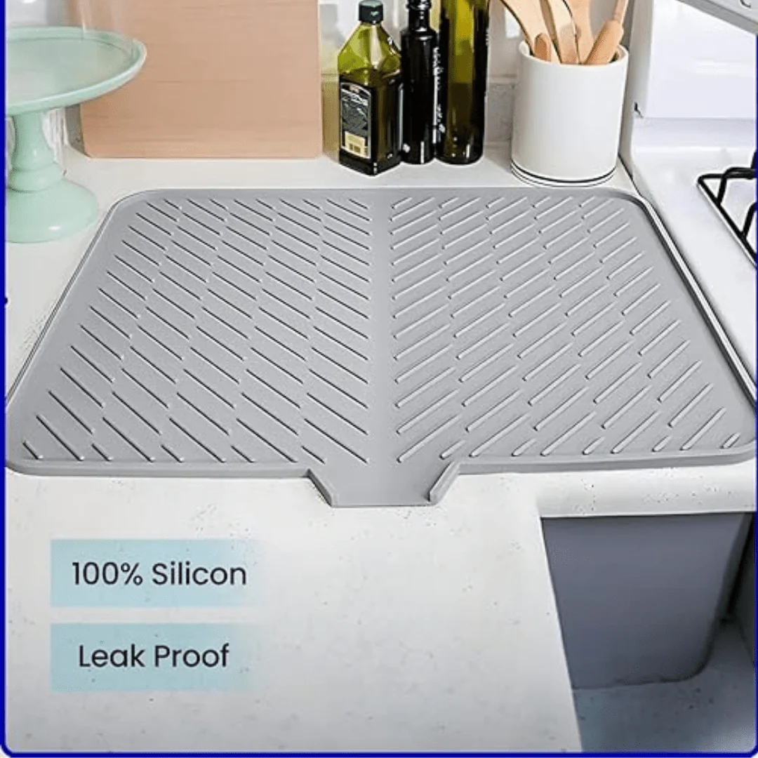 Silicone Ridge Dry Kitchen Mat - Image 5
