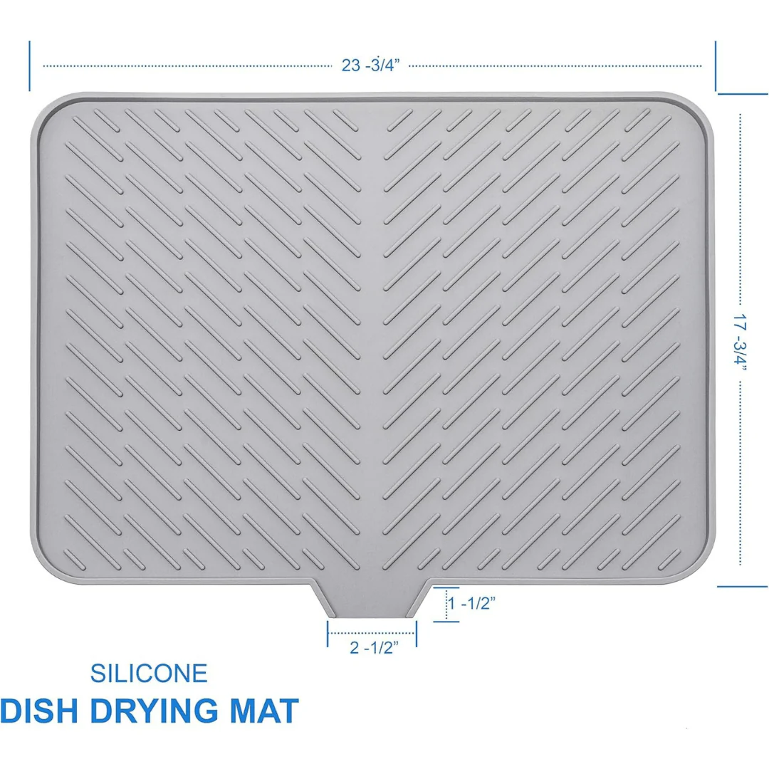 Silicone Ridge Dry Kitchen Mat - Image 7